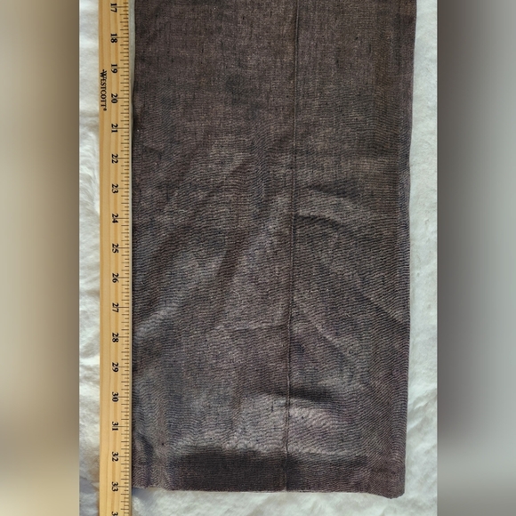 NWOT BCBG Brown Linen Pants - Size XS - Picture 2 of 9